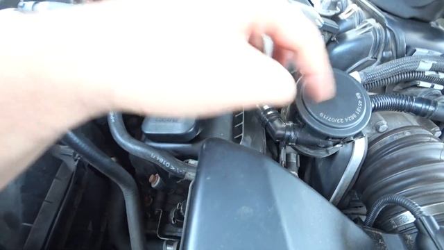 Замена КВКГ N62B48 BMW E66. Обзор запчастей. Вакуумный насос