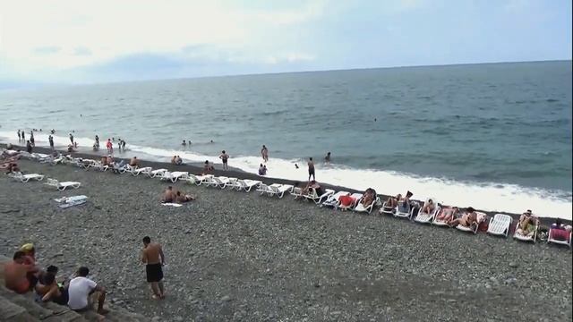 Пляж и побережье в Кобулети