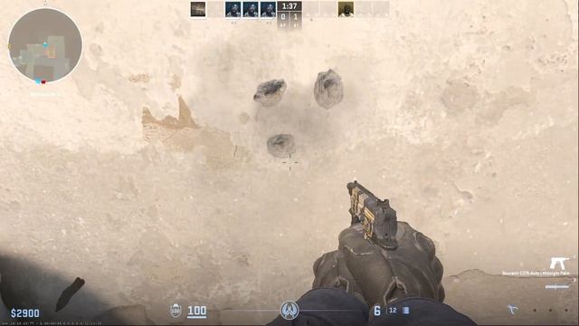 Counter-Strike 2 Souvenir CZ75-Auto | Midnight Palm Pistol Inspect смотреть онлайн
