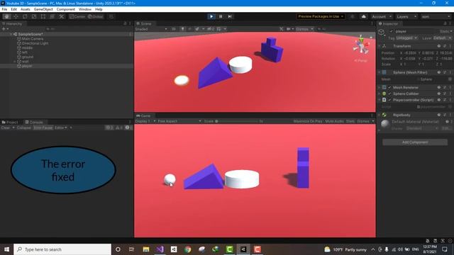 How To Fix Unity Input.GetAxis Error смотреть онлайн