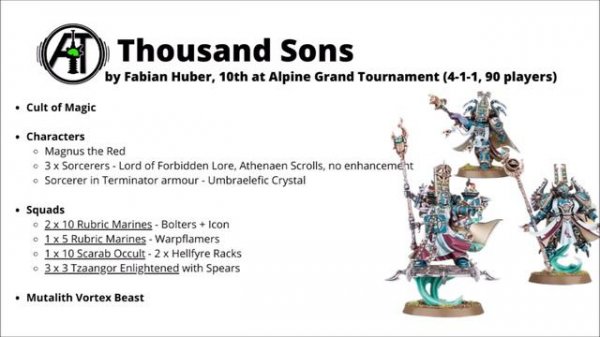 One Strong Army List for Every Warhammer 40K Army in 10th Edition - Competitive Tournament Rosters
