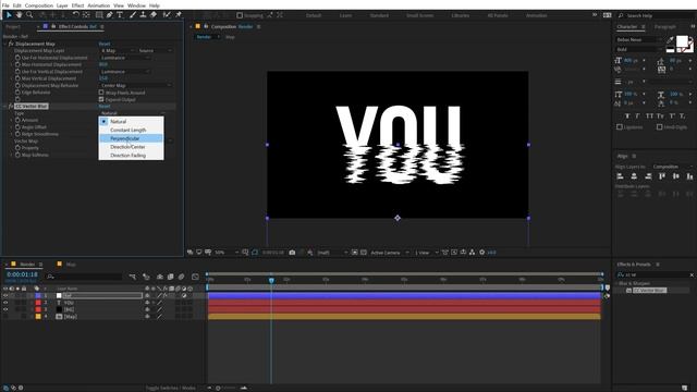 Water Reflection Motion Graphics in After Effects - After Effects Tutorial смотреть онлайн