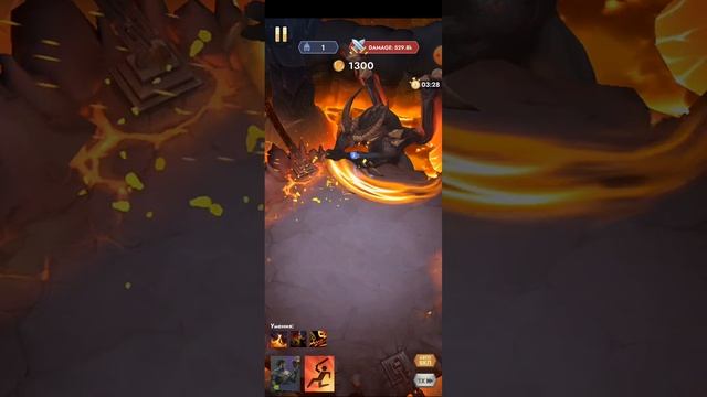 Разбераюсь с драконом в игре Kingdom Clash смотреть онлайн