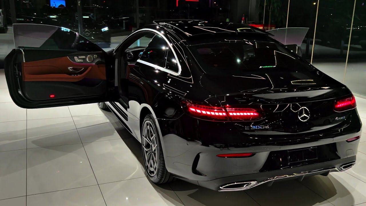 2023 Mercedes E300 - Замечательное купе! Обзор Немецкого автомобиля (Интерьер и экстерьер)