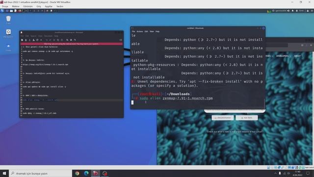 Zenmap Syntax Error Hata Çözümü ( 2022 ) смотреть онлайн