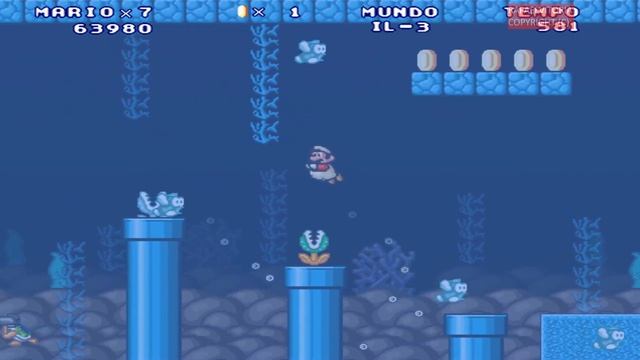 MARIO FOREVER ROMAN WORLDS 3.5 • ICY LAKE • WALKTHROUGH (1080p60)