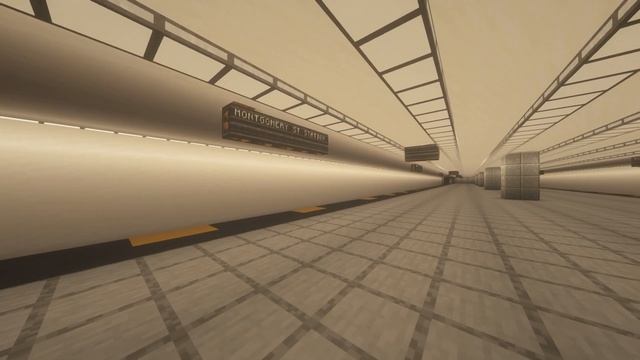 Minecraft Create Mod 0.5 - Rapid Transit Station