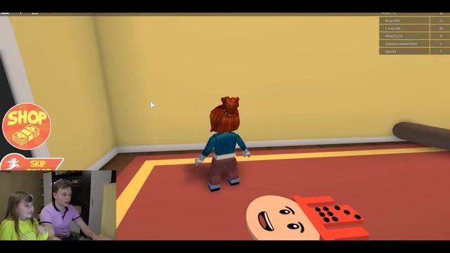 Roblox Роблокс Милла учит папу играть! смотреть онлайн