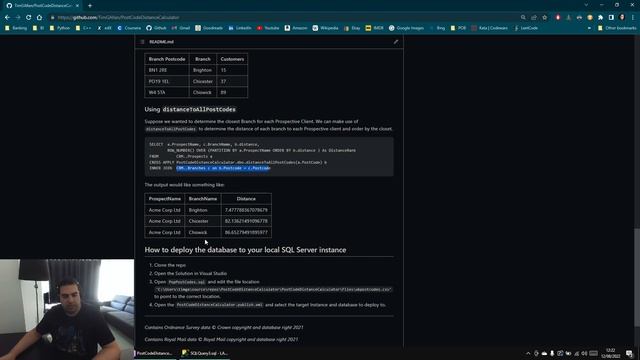UK Post Code Distance Calculator - a SQL Server solution to calculate distance using Post Codes смотреть онлайн