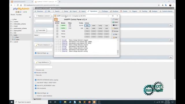 PhpMyAdmin on Xampp DROP DATABASE statements are disabled or is not present? SOLVED! смотреть онлайн