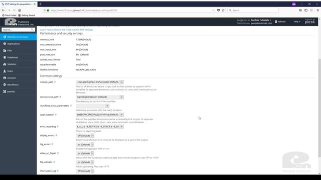 How to change your PHP version - Plesk смотреть онлайн