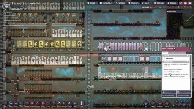 Rime 20 : Sweep testing & building new core base : Oxygen not Included смотреть онлайн