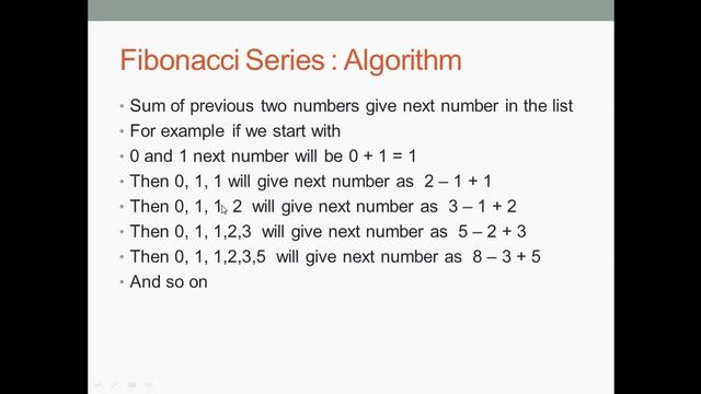 Program to print Fibonacci Series | Python Programming смотреть онлайн