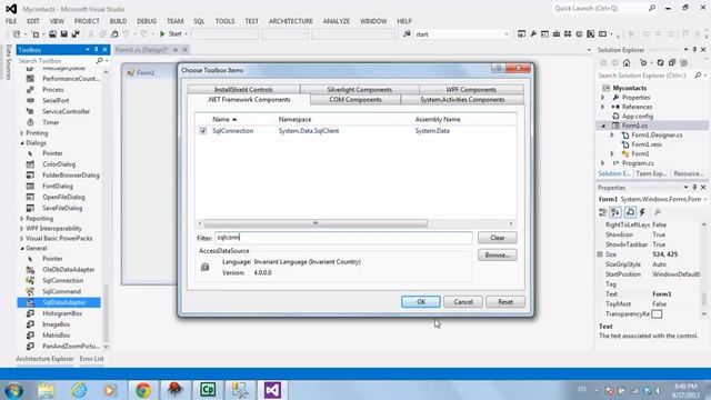 C# and SQLServer Connectivity tutorial 1 смотреть онлайн
