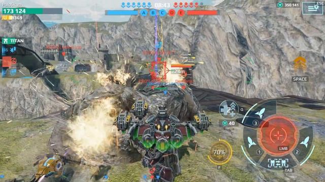 РОЗЫГРЫШ 5 GOTHIC MARS в War Robots! Тест MARS на 3 JAW! смотреть онлайн