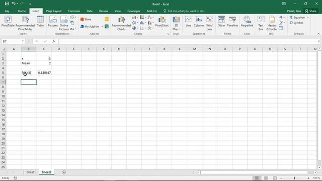 Excel - Poisson Distribution смотреть онлайн