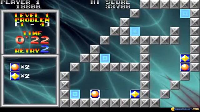 Brix (1992 version) gameplay (PC Game, 1992) смотреть онлайн