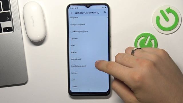 Как изменить язык клавиатуры Realme Narzo 50i Prime / Смена языка клавиатуры Realme Narzo 50i Prime смотреть онлайн
