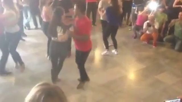 bachata workshop by miler Rodriguez and Georgia chandraki at 11th Balkan salsa congress 2017 смотреть онлайн