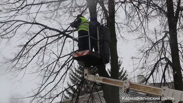 День Чистоты в селе Кармаскалы смотреть онлайн