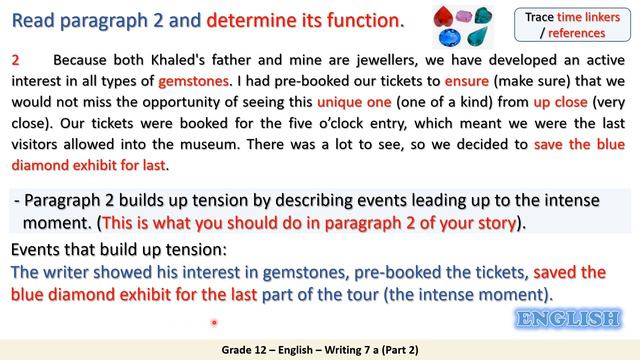 Grade 12 Humanities English Writing 7 a part 2 смотреть онлайн