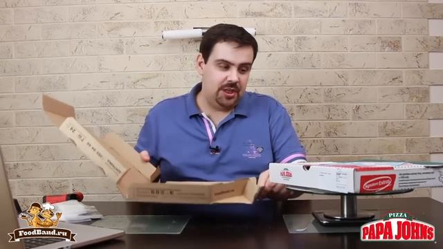 FoodBand VS Papa Johns - Обзорище смотреть онлайн