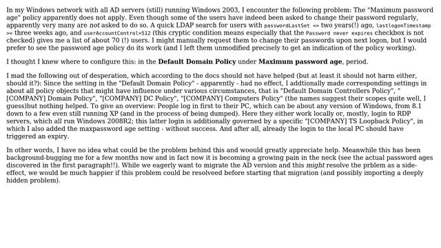 DevOps & SysAdmins: Group Policy "Maximum password age" fails to apply (3 Solutions!!) смотреть онлайн