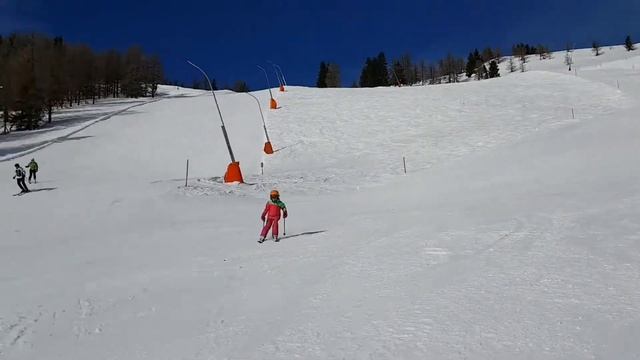 Bad Kleinkirchheim - lyžování s dětmi смотреть онлайн