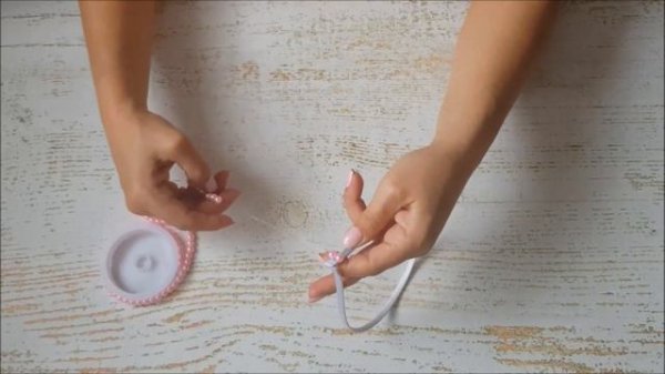 Ободок с бусинами своими руками DIY Mellas