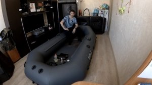 Что я сделал с лодкой ПВХ, надувная лодка Аква Мастер 300 ТР