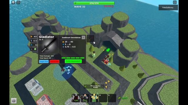 TDS but MELEE TOWERS Only | Tower Defense Simulator (Roblox) смотреть онлайн