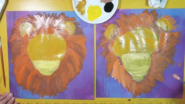 How to PAINT a LION смотреть онлайн