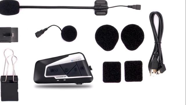 10 Мотогарнитура для шлема с Алиэкспресс AliExpress Headset for motorcycle helmet Товары для мото смотреть онлайн
