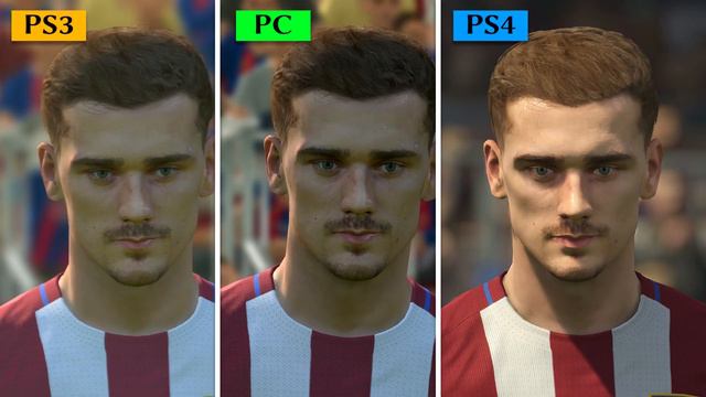 PES 2017 | LA COMPARACIÓN GRÁFICA DEFINITIVA!! [PS3 vs PC vs PS4] смотреть онлайн
