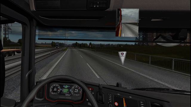VR - ETS2 - Pimax 8k (REAL RTX2080ti Power!)