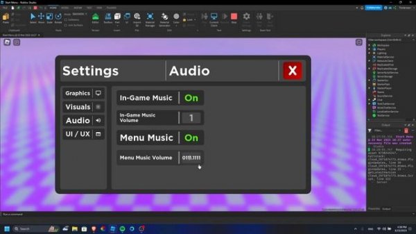 [OPEN SOURCE] Start Menu | Roblox Studio Creations #2 (Read Desc)