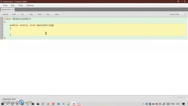 Selection Sort in Java class 10 ICSE / 11 ISC / Beginners | Arrays in Java 04 | Computer Wallah смотреть онлайн
