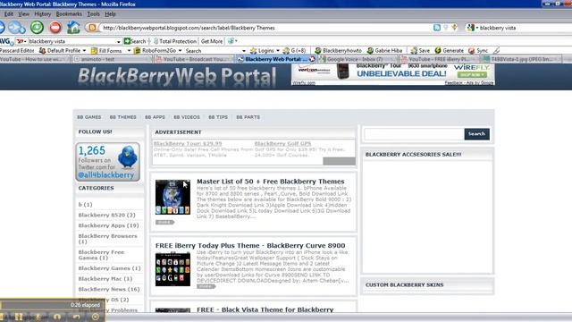 FREE Vista Theme for any Blackberry смотреть онлайн