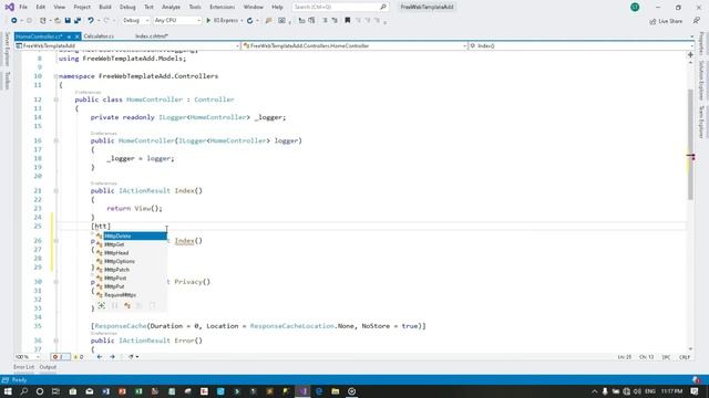 Asp.net core MVC Make web calculator смотреть онлайн