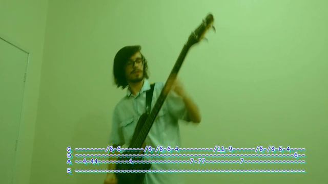 Tame Impala - The Less I Know The Better [Bass Cover w/ Tabs] смотреть онлайн