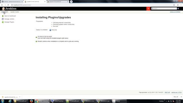 How to deploy a WAR file to Apache Tomcat using Jenkins CI example tutorial смотреть онлайн
