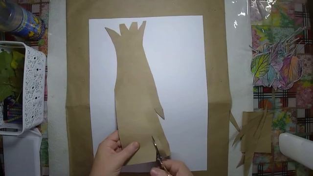 Коллаж ДЕРЕВО. Сделать коллаж дерево своими руками. смотреть онлайн