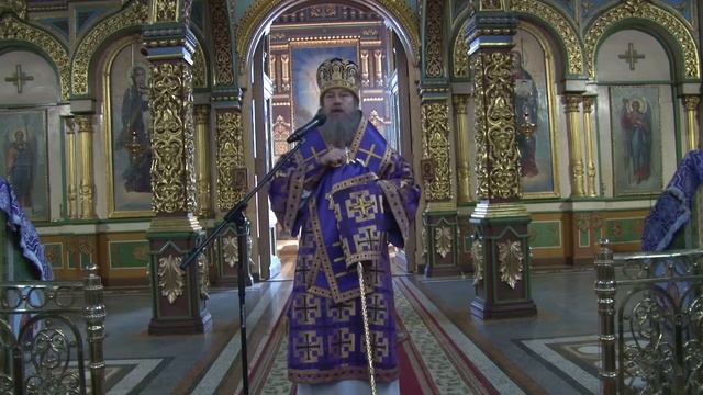 В день торжества православия епископ Максим обратился к прихожанам с проповедью смотреть онлайн