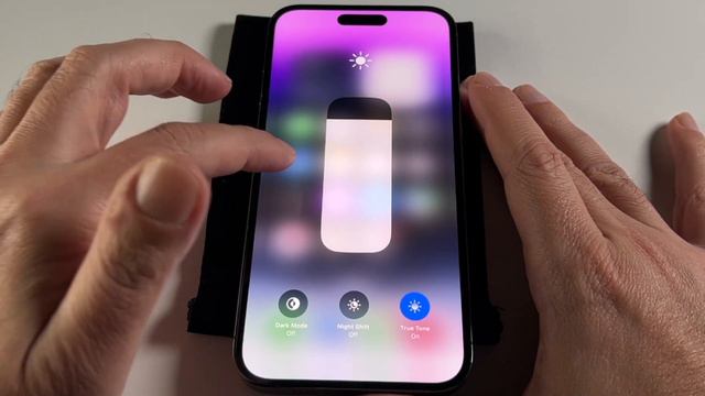 IPhone 14 PRO MAX - How To Adjust The Brightness | Howtechs #iphone14promax  #iphone14screen #iphon