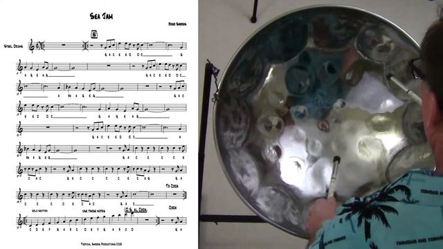 Sea Jam and Chords and Progression Lesson - Tropical Shores Steel Drum Lessons смотреть онлайн