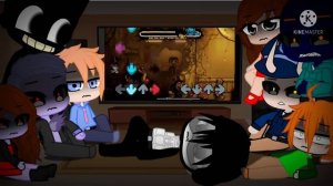 FNF react to Bendy Part 3