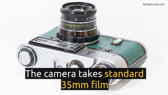 FED 5B Green Body Unique camera refurbished by SynOptics смотреть онлайн