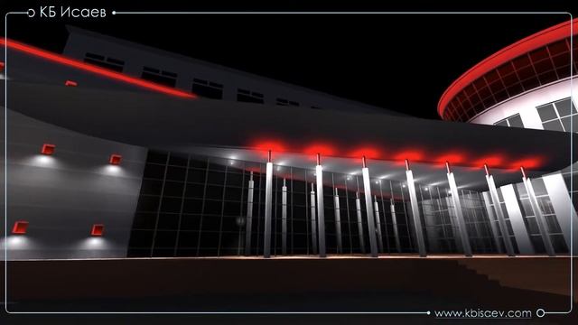 Светодиодное освещение здания офиса "Лукойл"в г. Минск смотреть онлайн