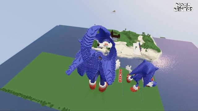 Minecraft NOOB vs PRO vs HACKER vs GOD: SONIC THE HEDGEHOG part 2 BUILD CHALLENGE in Minecraft смотреть онлайн