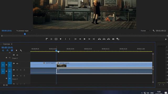 Навигация по панели таймлайн в Adobe Premiere Pro смотреть онлайн
